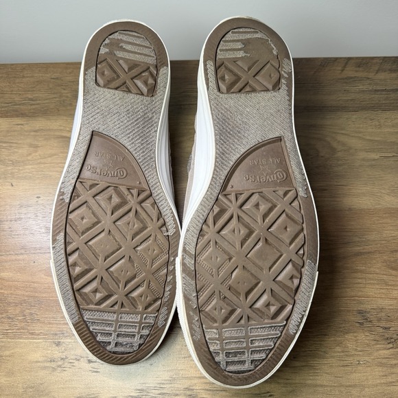 Converse All Star Cordura Gray Low Sneakers Men's 10 Canvas‎ Durable EUC Shoes - Picture 8 of 8